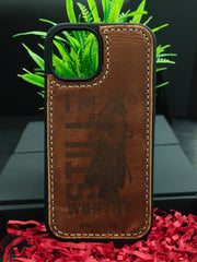 Premium Leather Case for iPhone 11  Back Cover With Hulk Smashh Engraved by Zinoskins